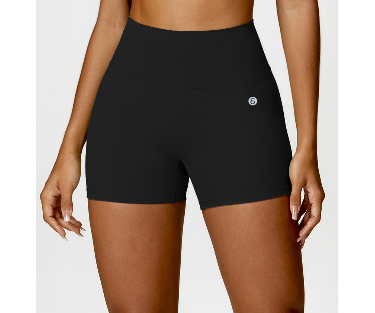 Flatter your curves with these high-waisted, scrunch-back shorts. Made from soft, sweat-wicking stretch fabric—perfect for gym, yoga, or all-day wear.