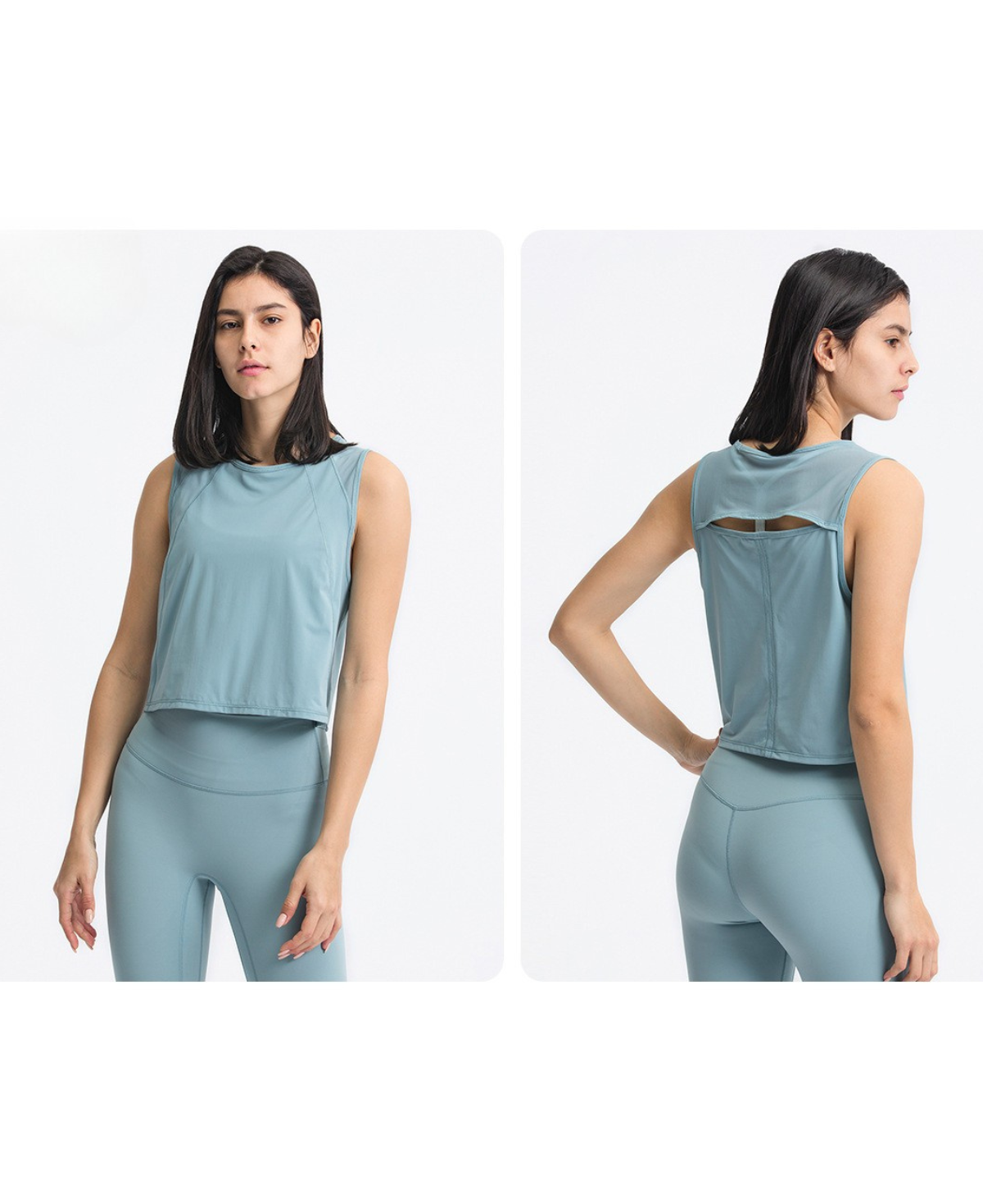 AirFlex Mesh Back Cropped Tank