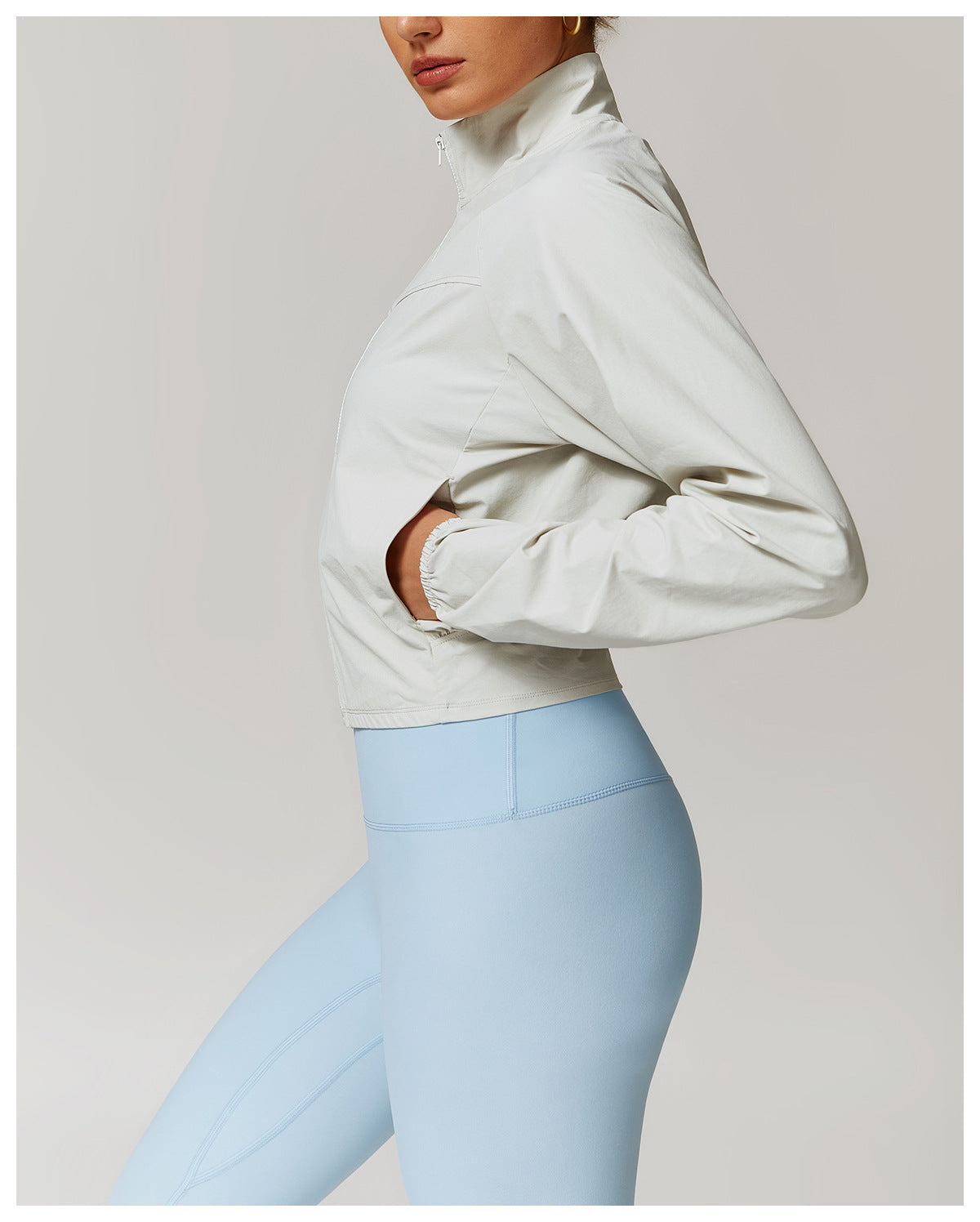 Lightweight and breathable with a relaxed fit, this zip-up track jacket is perfect for layering to and from workouts. Great for warm-ups, cool-downs, walks, or light outdoor training
