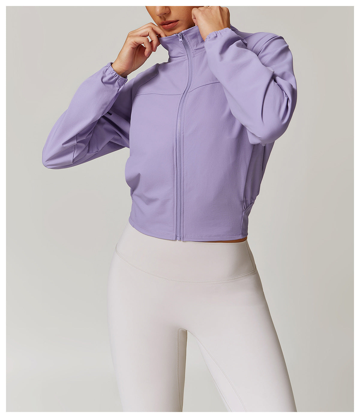 Lightweight and breathable with a relaxed fit, this zip-up track jacket is perfect for layering to and from workouts. Great for warm-ups, cool-downs, walks, or light outdoor training