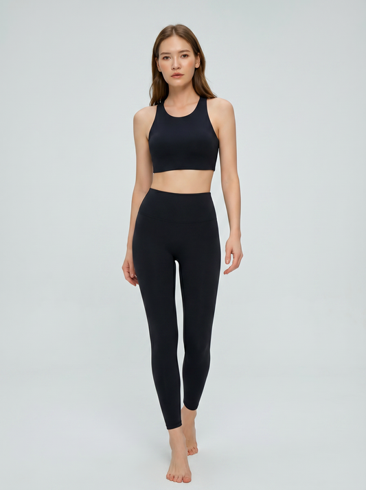 One-Shoulder Cutout Sports Bra