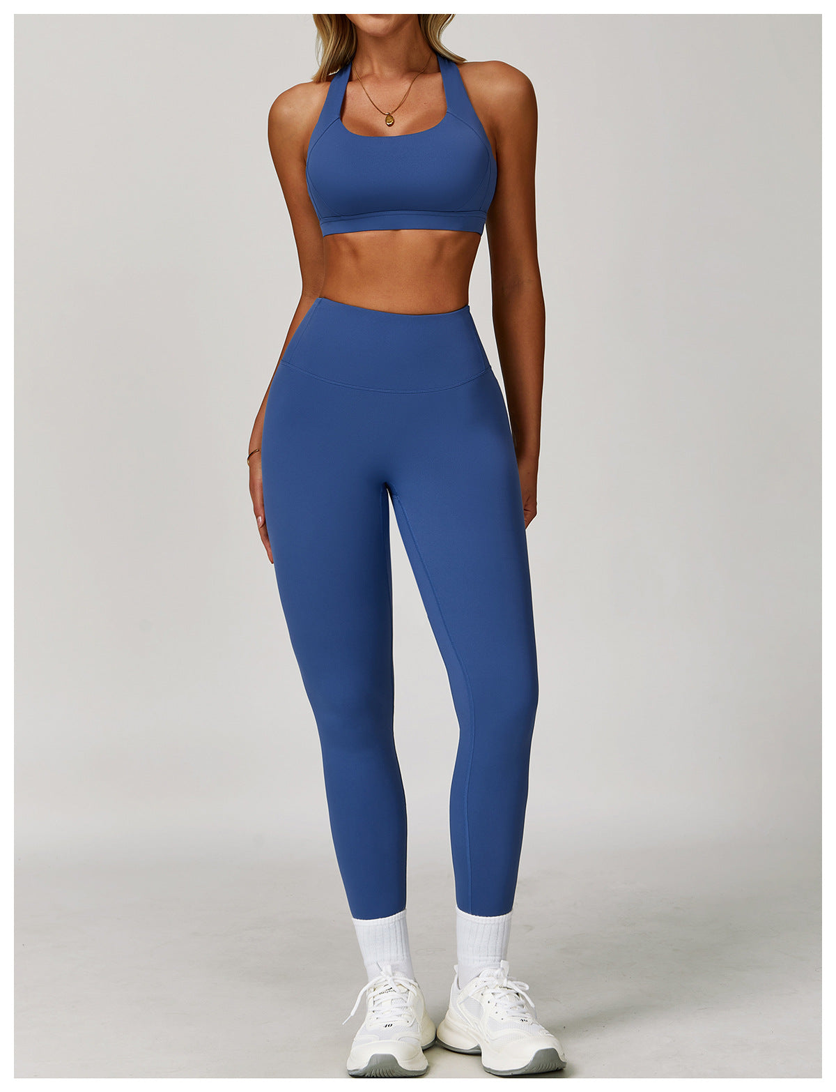 high-waist, body-sculpting leggings made from buttery-soft 78% polyamide & 22% elastane. Invisible pleated lift detail for natural curve enhancement. Ideal for gym, yoga, and daily wear.